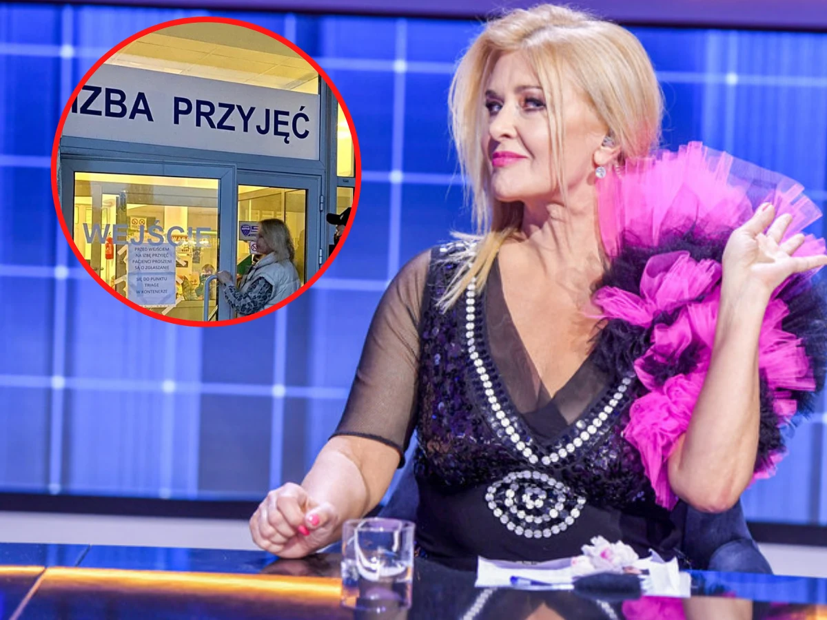 Majka Jeżowska w szpitalu Majka Jeżowska w szpitalu