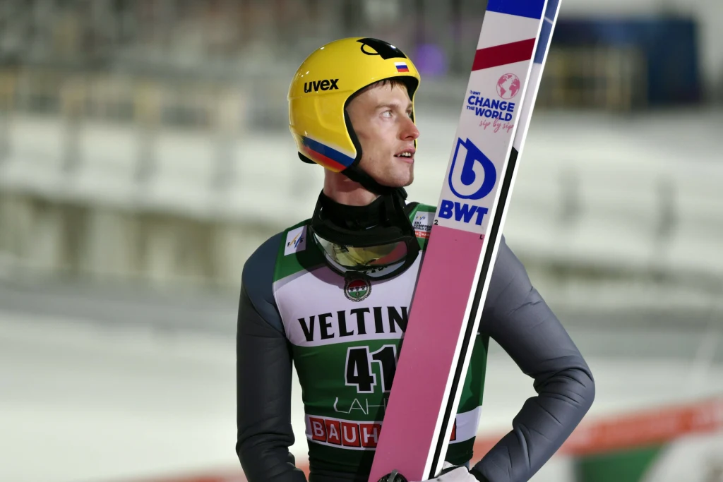 Jewgienij Klimow, reprezentant Rosji w skokach narciarskich Jewgienij Klimow, reprezentant Rosji w skokach narciarskich