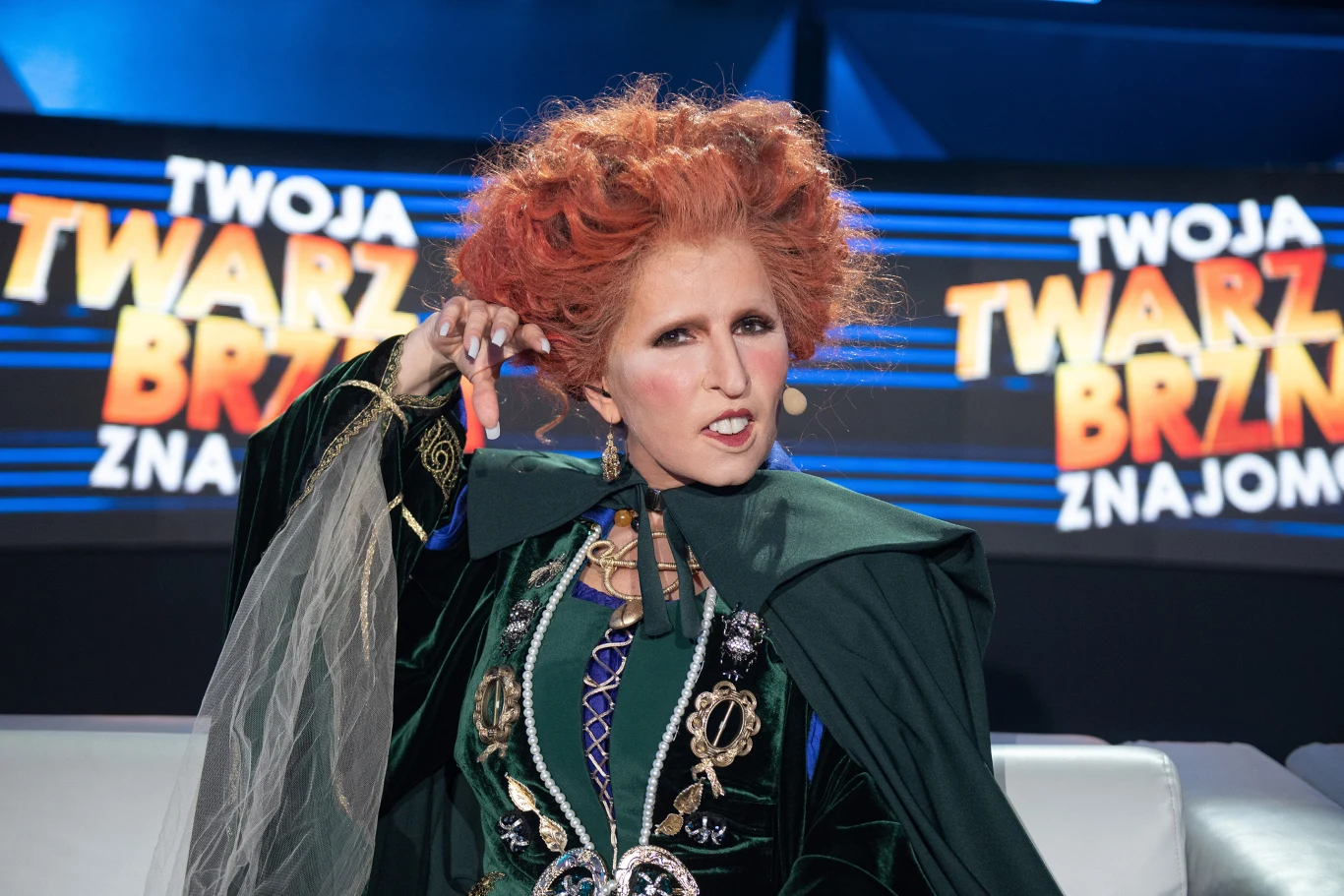Anna Jurksztowicz była nie do poznania jako Bette Midler! Anna Jurksztowicz była nie do poznania jako Bette Midler!