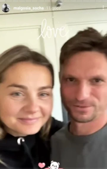 Małgorzata Socha i Krzysztof Wiśniewski na Instagramie / Instagram @malgosia_socha Małgorzata Socha i Krzysztof Wiśniewski na Instagramie / Instagram @malgosia_socha