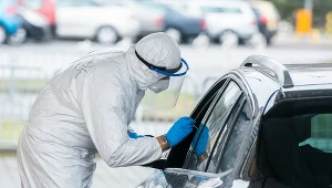 Mobilny punkt pobrań. Zdj. ilustracyjne