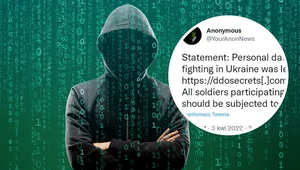 Anonymous publikują dane 120 tys. rosyjskich żołnierzy atakujących Ukrainę