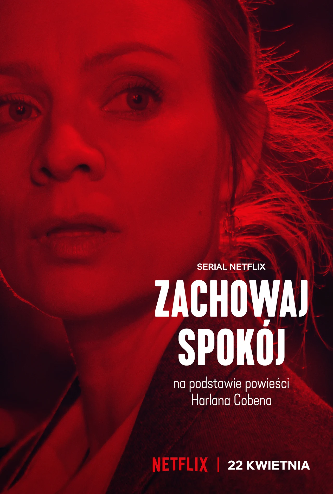 Magdalena Boczarska na plakacie nowego serialu Netfliksa Magdalena Boczarska na plakacie nowego serialu Netfliksa