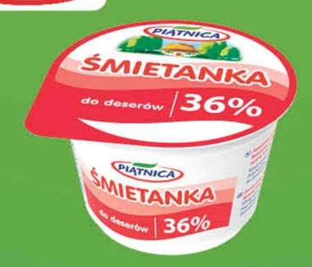 Piątnica Śmietanka 36% 200 g