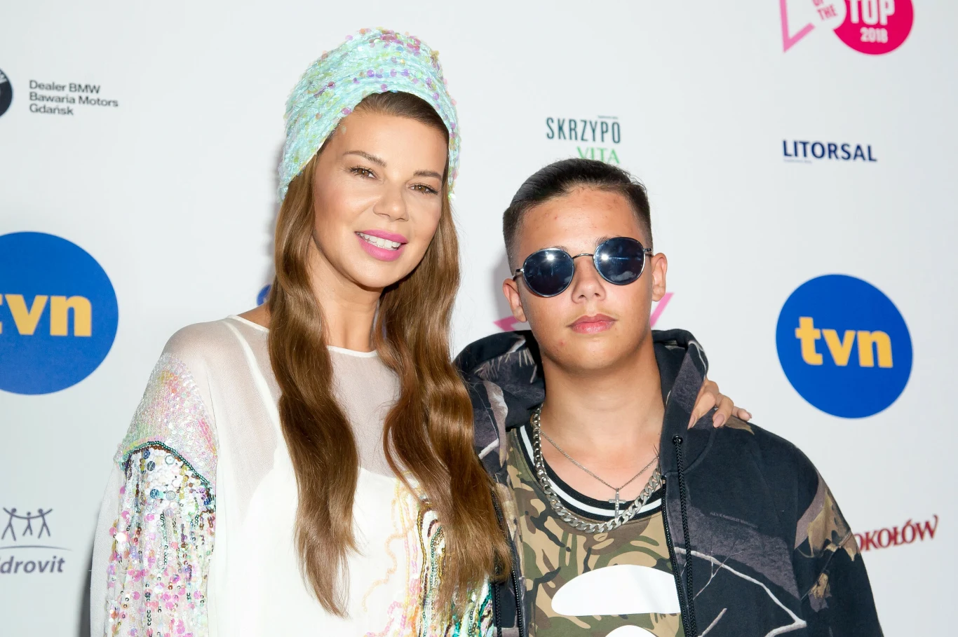 Allan Krupa i Edyta Górniak