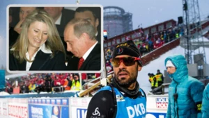 Wojna w Ukrainie. Na zdjęciu głównym Simon Fourcade. W ramce Swietłana Żurowa oraz Władimir Putin