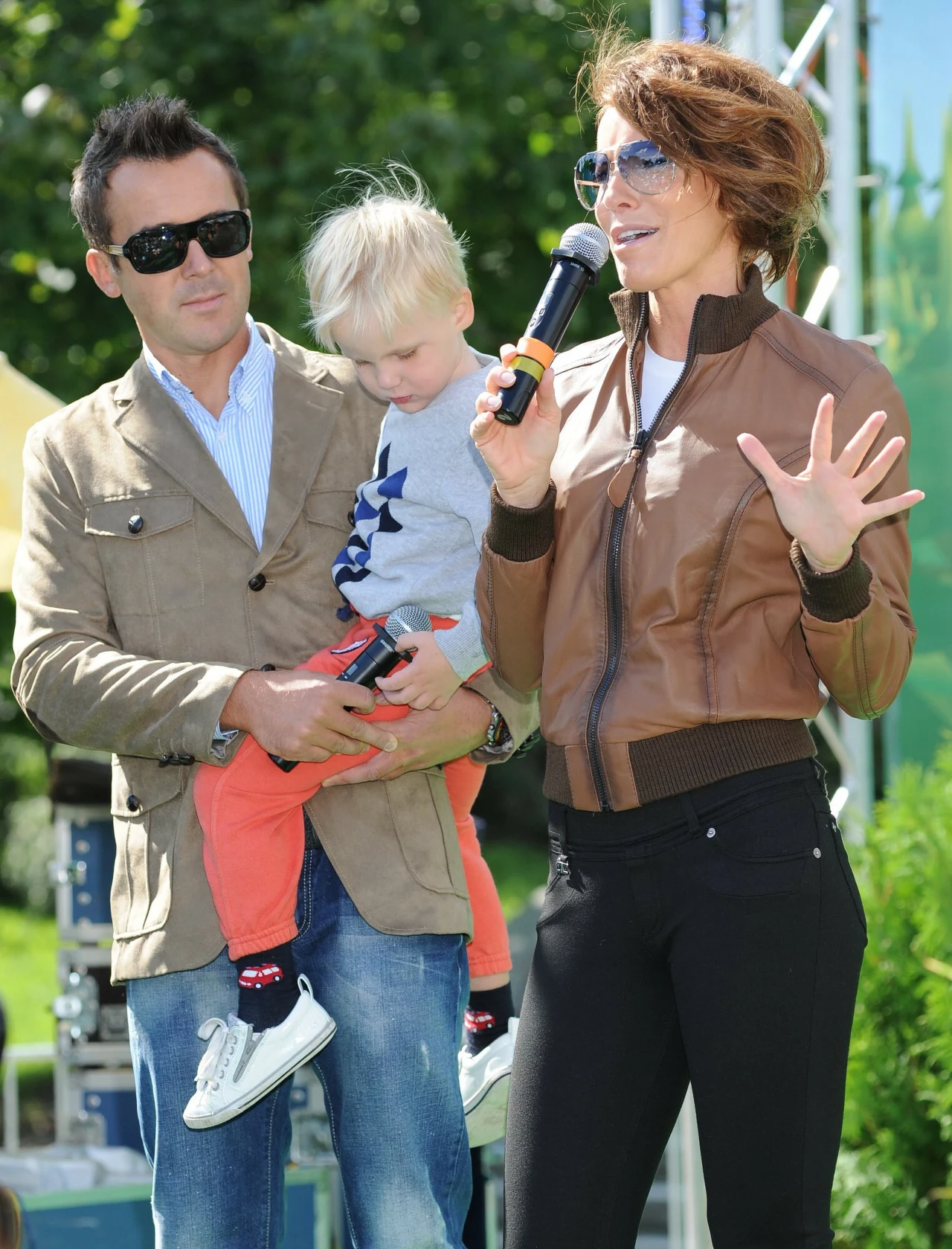 Maciej Kurzajewski, Paulina Smaszcz i syn Julian