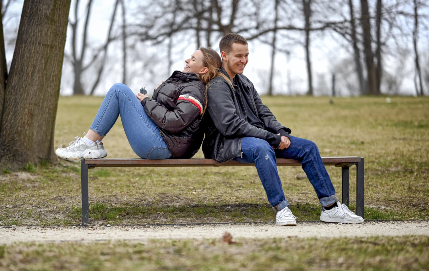 Xavier Wiśniewski i Weronika Fabijańska 