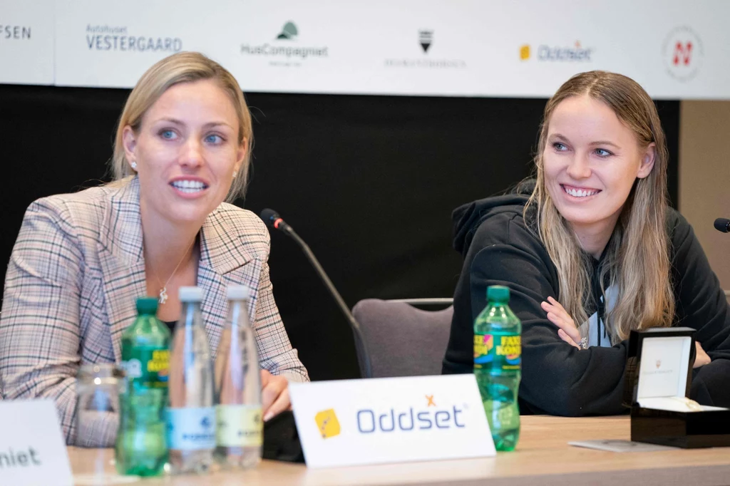 Angelique Kerber i Caroline Wozniacki Angelique Kerber i Caroline Wozniacki
