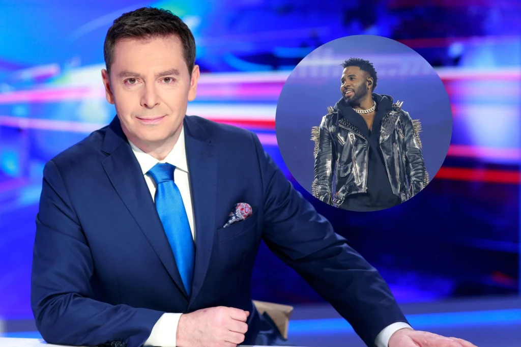 Michał Adamczyk w "Wiadomościach" TVP zareklamował "Sylwestra Marzeń"