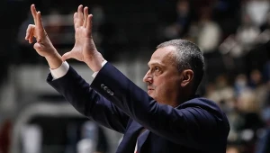 Dejan Radonjić, trener koszykarzy Crvenej Zvezdy Belgrad 