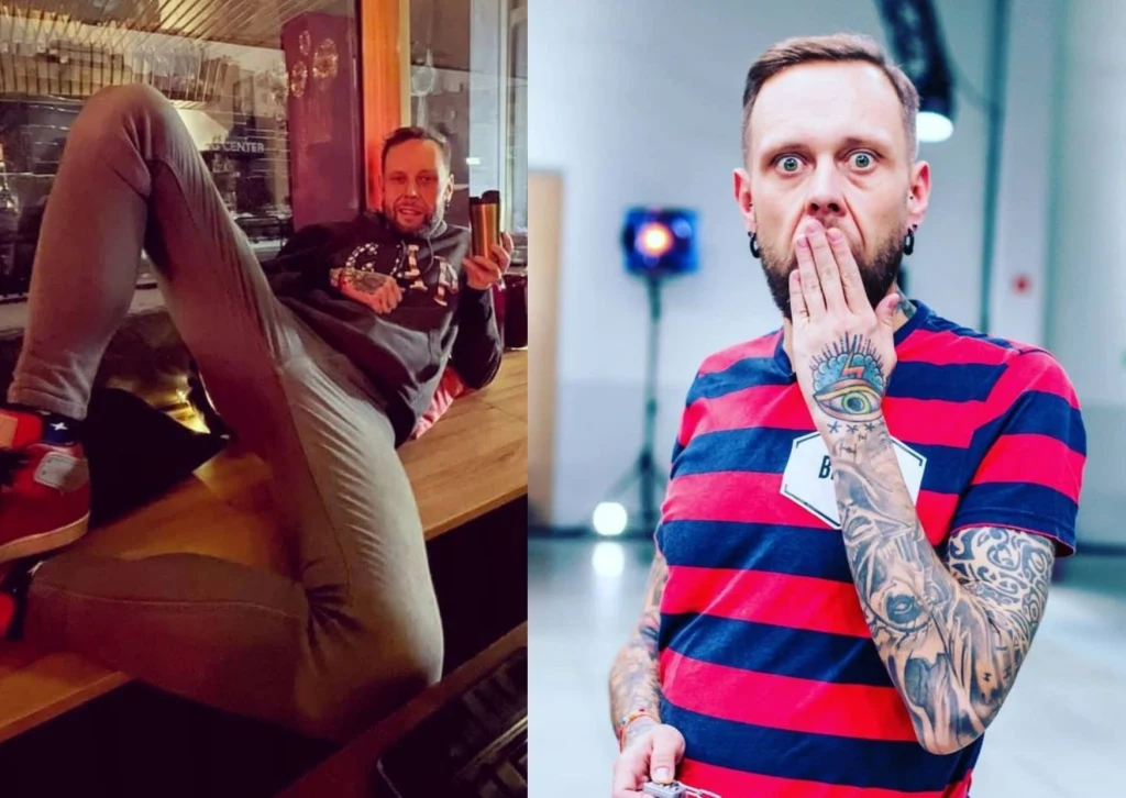 Mateusz Borkowski z programu "Gogglebox", fot. big_borkowski_boy Mateusz Borkowski z programu "Gogglebox", fot. big_borkowski_boy