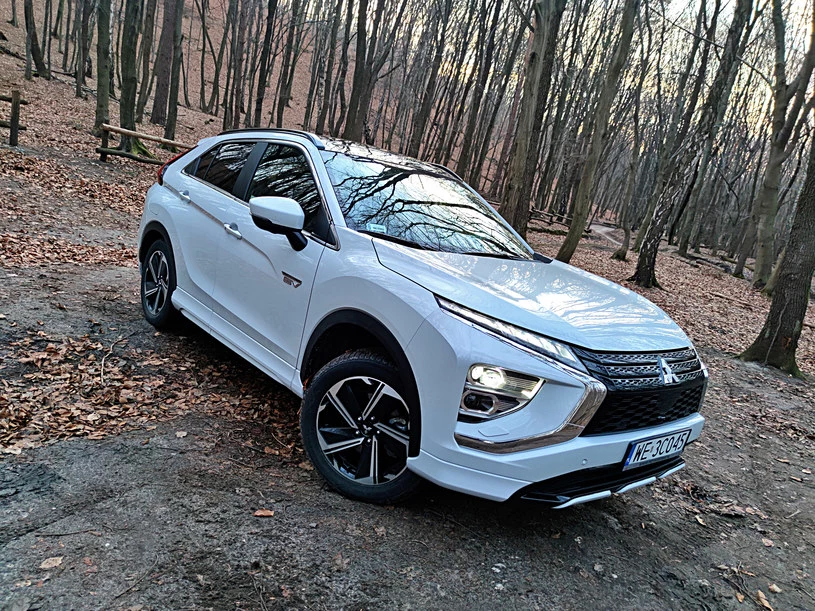 Mitsubishi Eclipse Cross PHEV - test napędu S-AWC przeprowadziliśmy w wielu warunkach, także poza utwardzonymi drogami a nawet w mocno zimowych warunkach w górach 