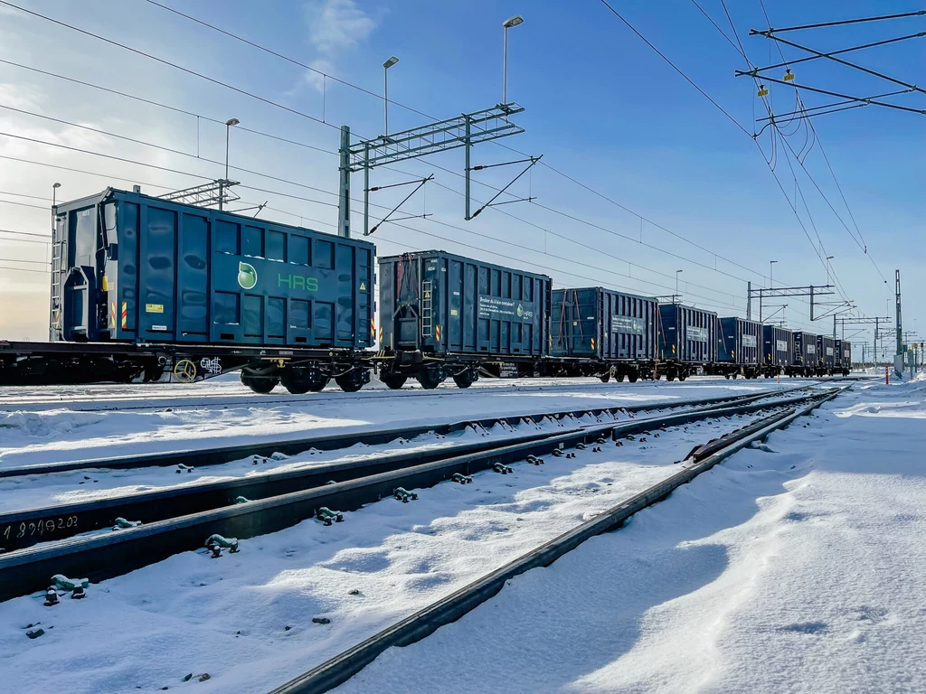 W Skandynawii uruchomiono linię kolejową, po której pociągi towarowe przewożą odpady do spalarni