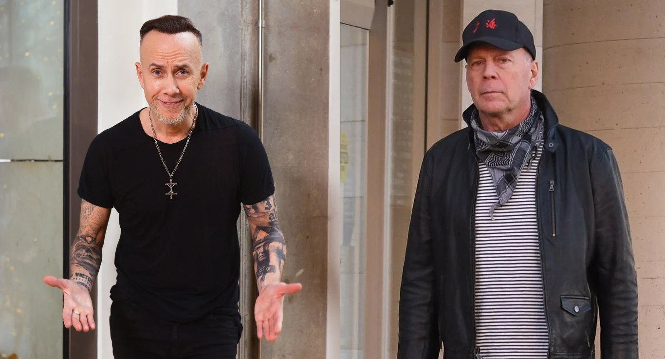 Nergal kpi z Bruce'a Willisa Nergal kpi z Bruce'a Willisa