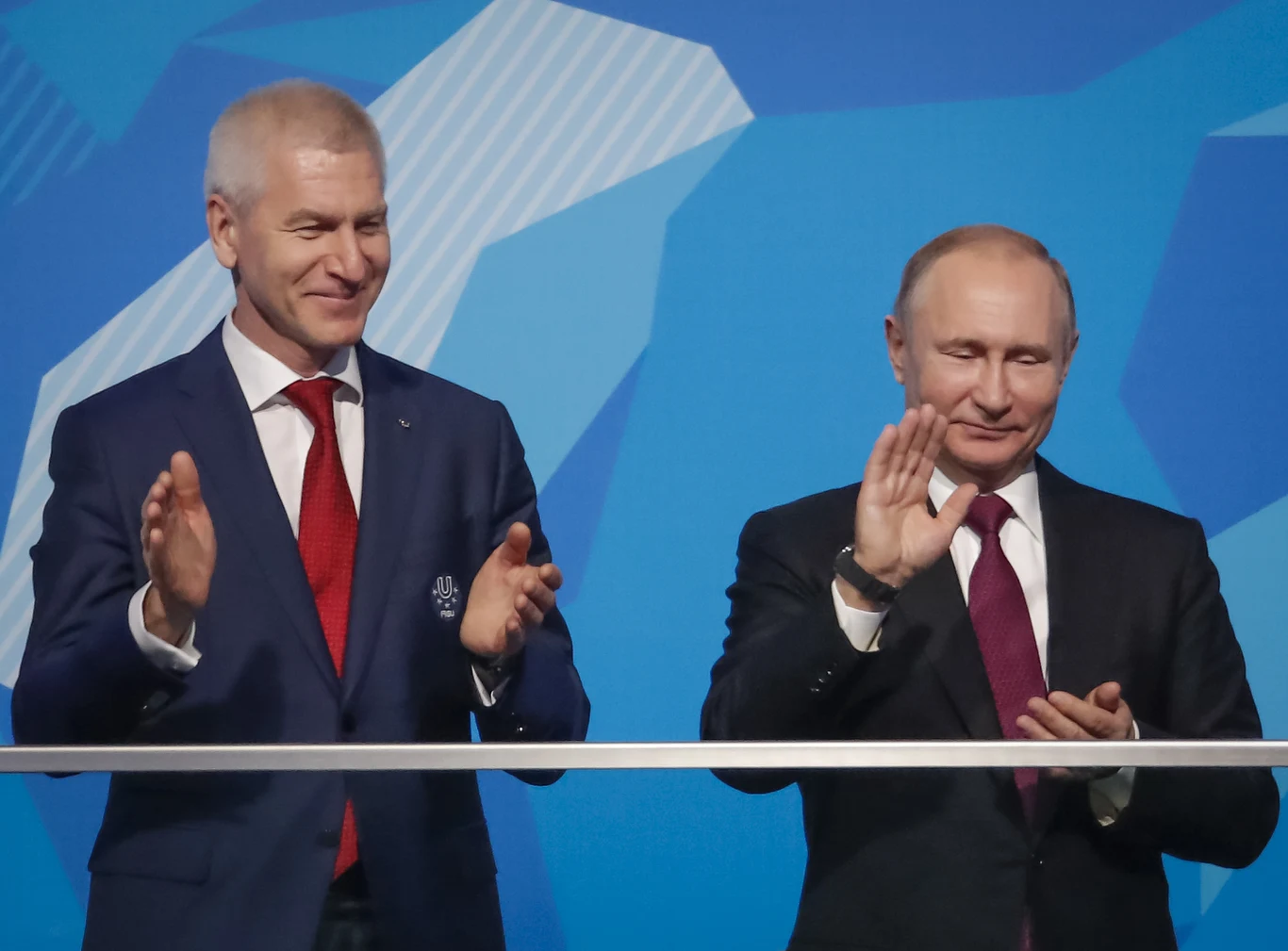 Oleg Matysin i Władimir Putin