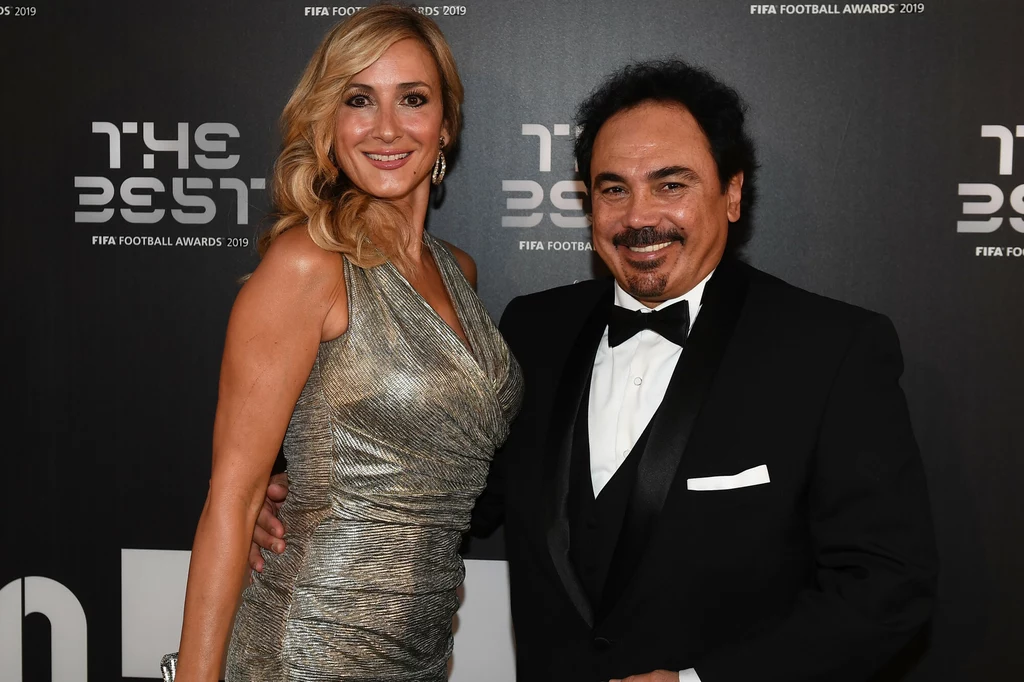 Hugo Sanchez podczas The Best Fifa Football Awards Hugo Sanchez podczas The Best Fifa Football Awards