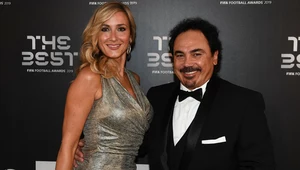 Hugo Sanchez podczas The Best Fifa Football Awards