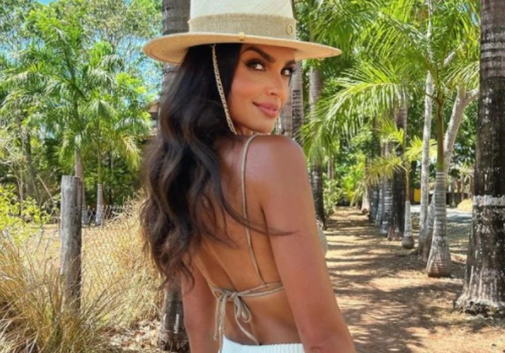 Klaudia El Dursi zachwyca strojem na planie "Hotelu Paradise" Klaudia El Dursi zachwyca strojem na planie "Hotelu Paradise"