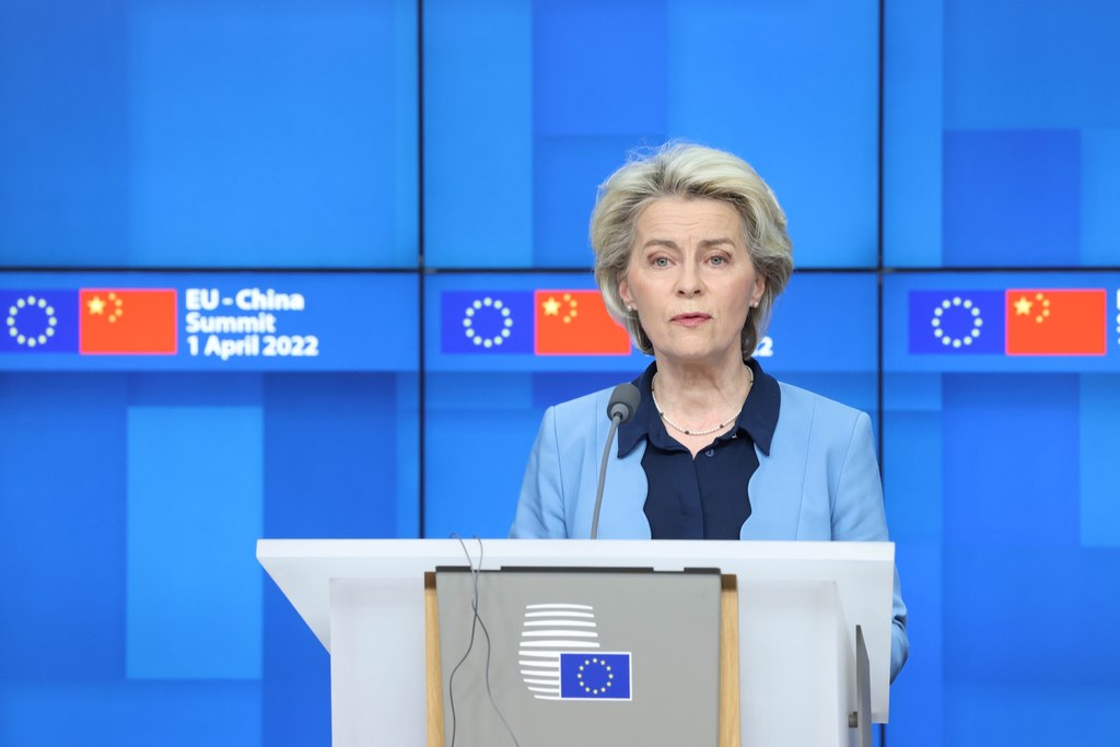 Przewodnicząca Komisji Europejskiej Ursula von der Leyen.