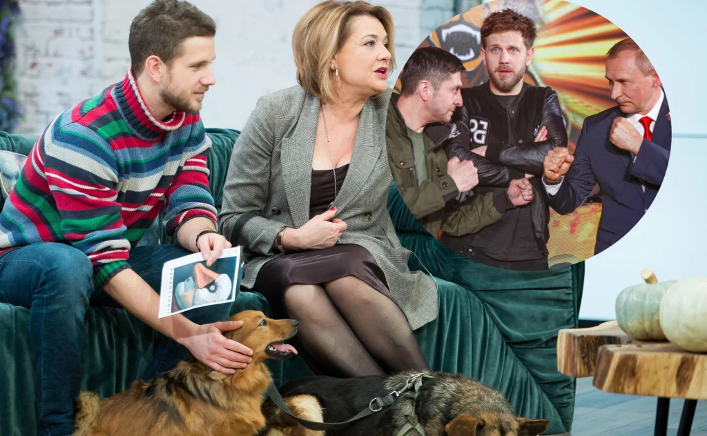 Antek Królikowski z mamą