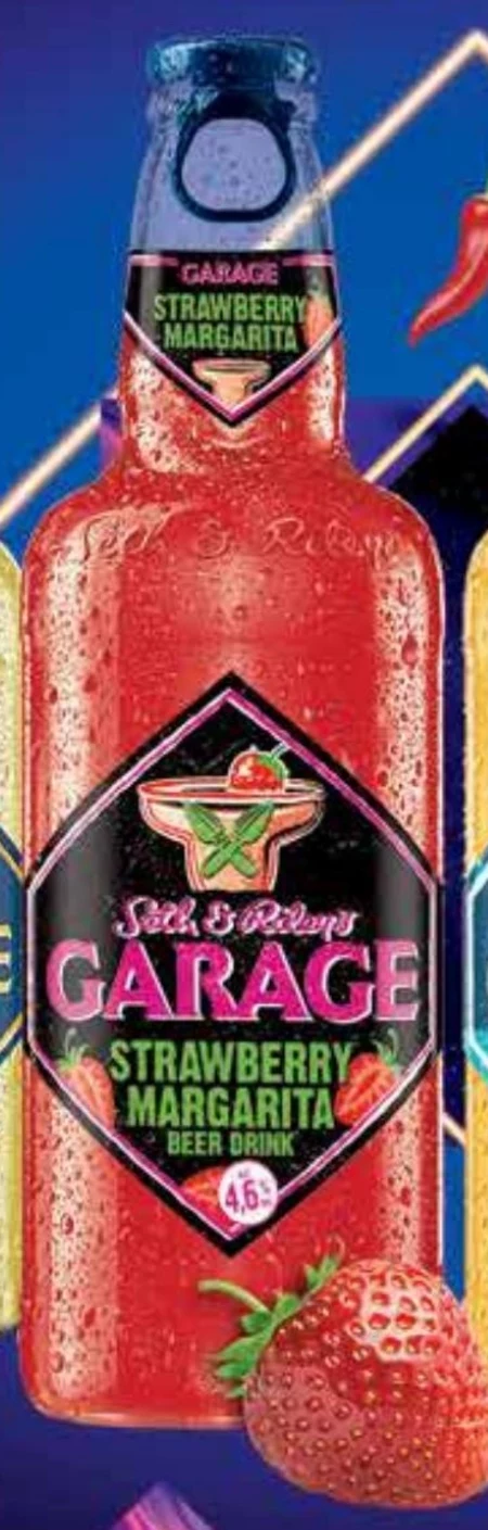 Seth & Riley's Garage Mix piwa i napoju o smaku truskawkowej margarity 400 ml