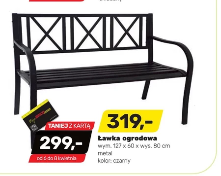Ławka ogrodowa