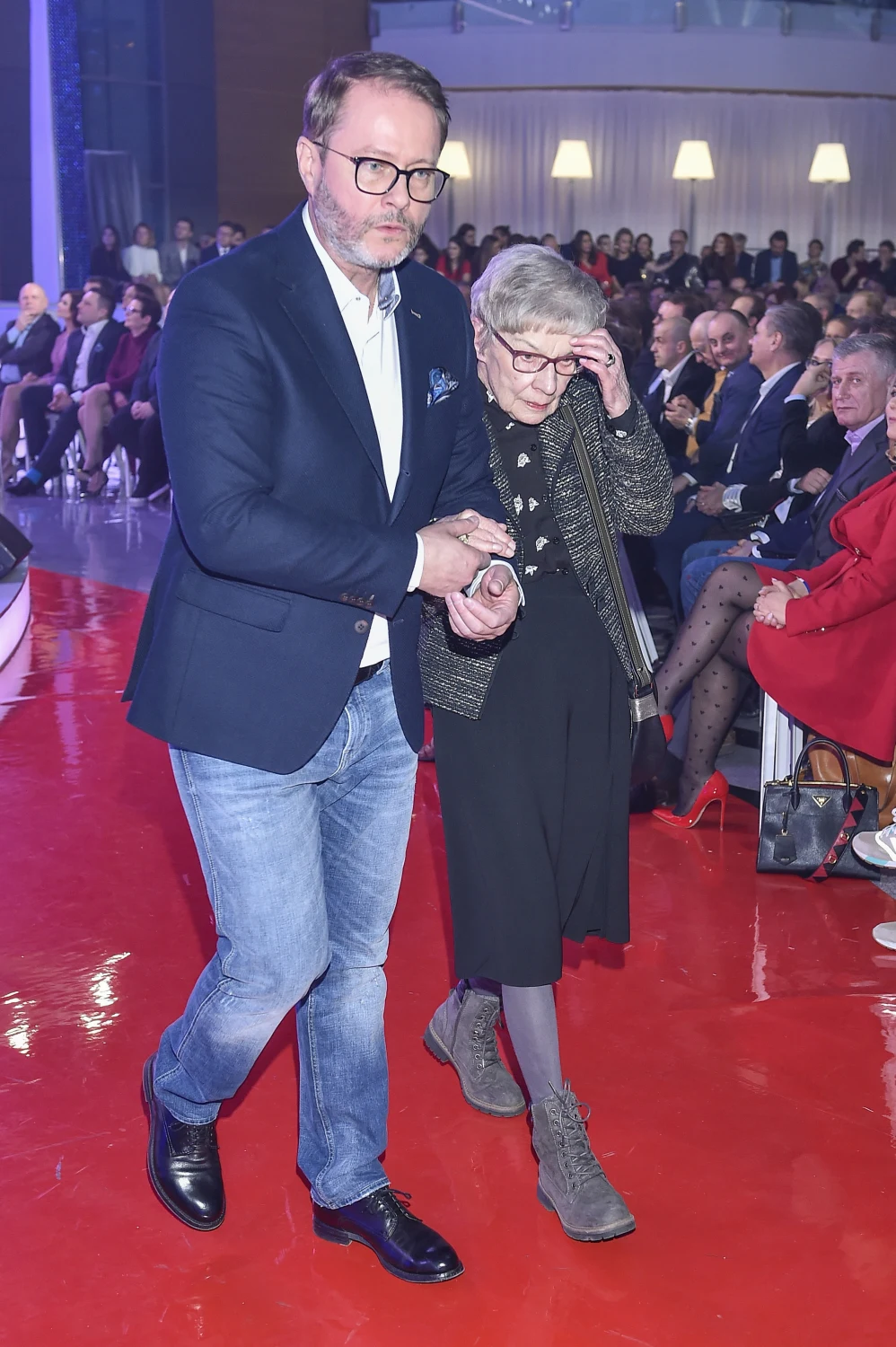 Artur Żmijewski i Aleksandra Górska w 2019 roku 