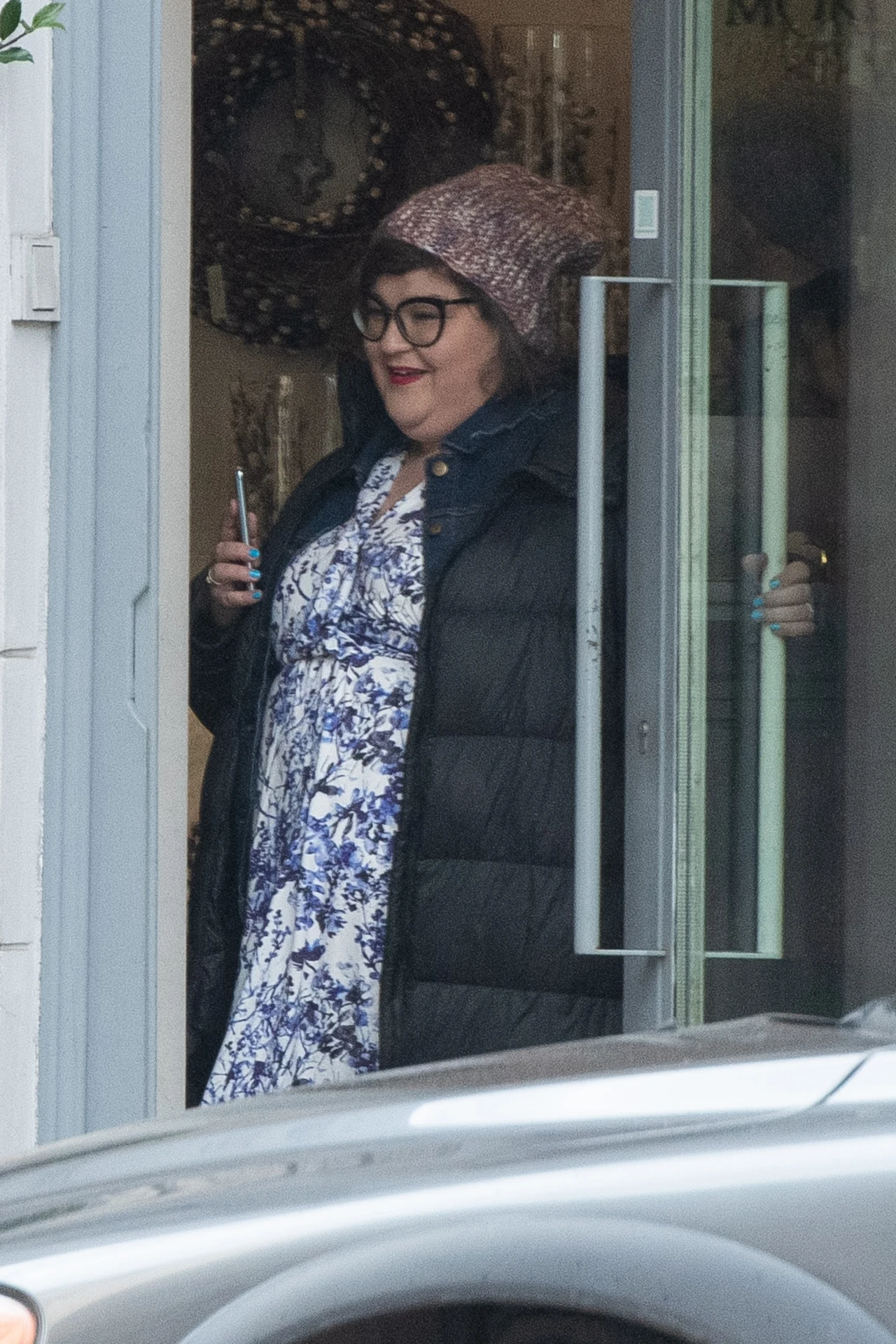 Dominika Gwit oddała potem kwiaty do kwiaciarni Dominika Gwit oddała potem kwiaty do kwiaciarni