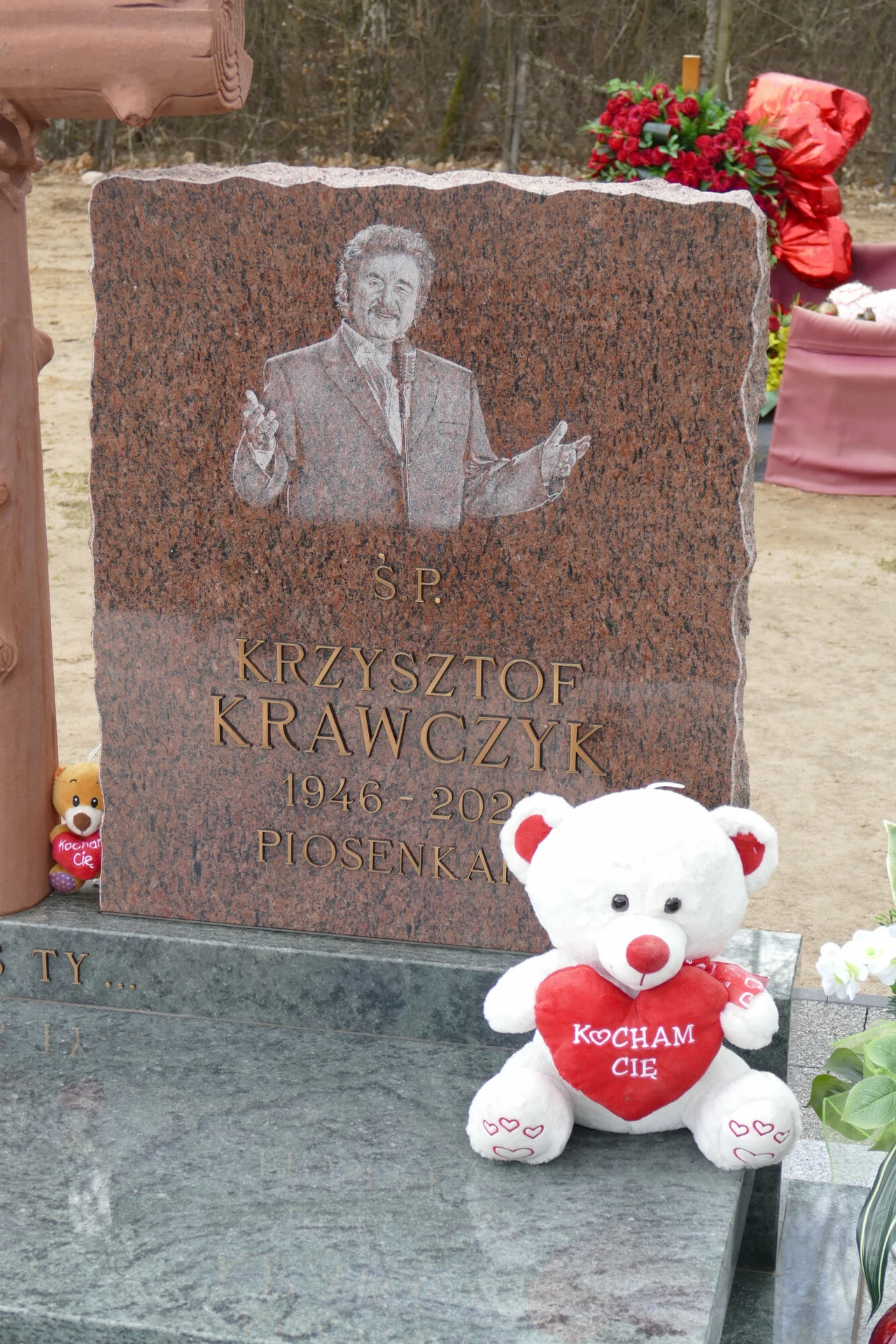 Grób Krzysztofa Krawczyka