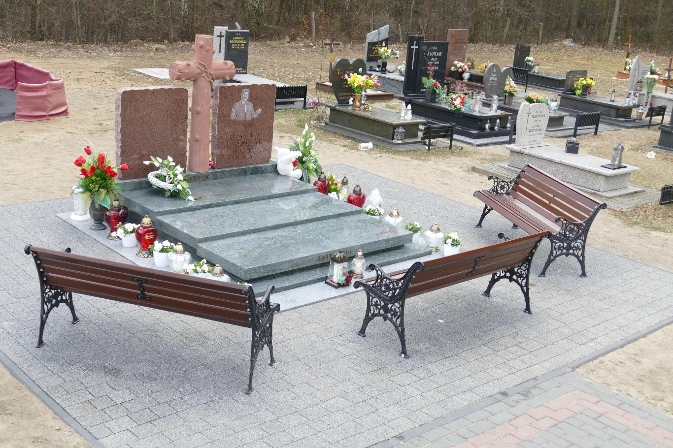 Grób Krzysztofa Krawczyka Grób Krzysztofa Krawczyka