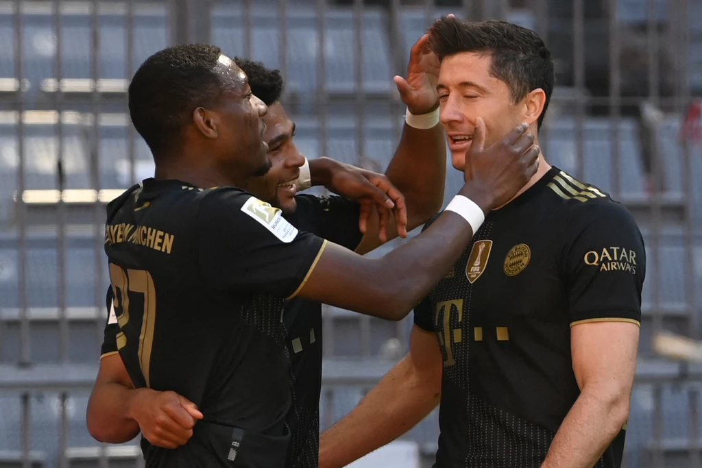 David Alaba i Robert Lewandowski w barwach Bayernu Monachium David Alaba i Robert Lewandowski w barwach Bayernu Monachium