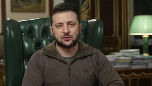 Prezydent Ukrainy Wołodymyr Zełenski
