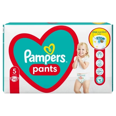 Pieluchomajtki Night Pampers Pants Rozmiar 5, 42 Pieluszki, 12kg-17kg, pants, Pampers - 3