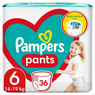 Pampers Pants Pieluchomajtki, rozmiar 6, 36 sztuk, 14kg-19kg - 4