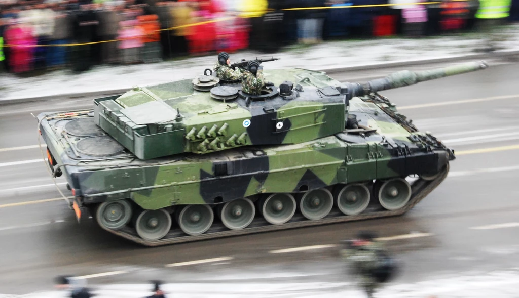 Fiński czołg Leopard 2A4