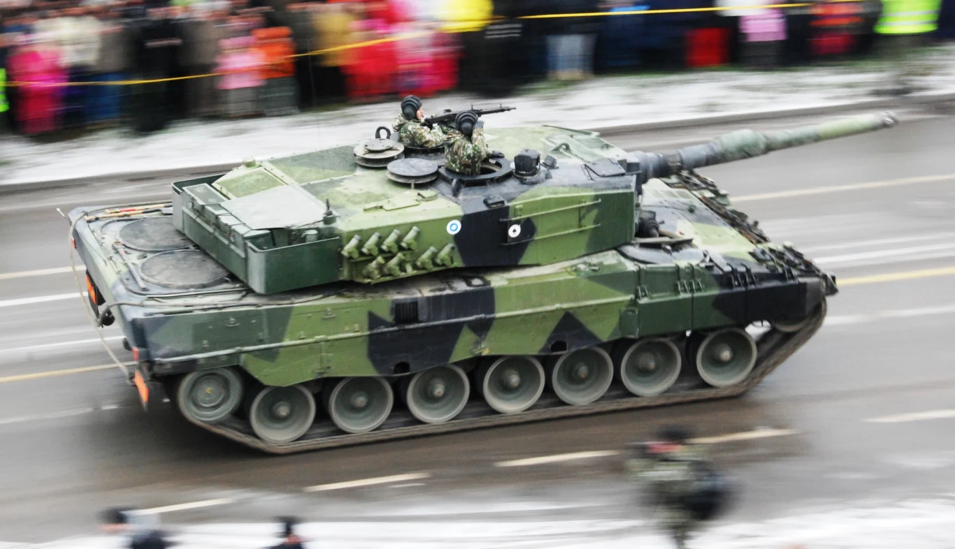 Fiński czołg Leopard 2A4 Fiński czołg Leopard 2A4