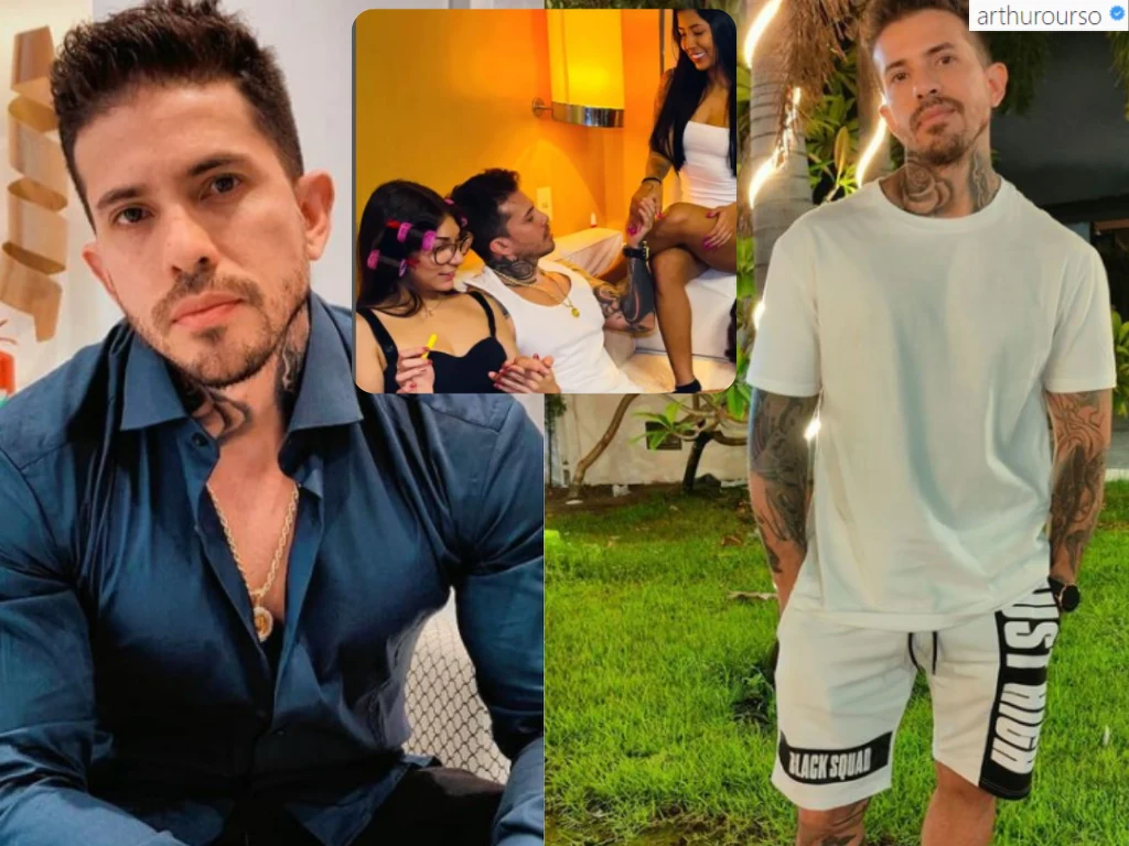 Arthur O Urso chwali się życiem z ośmioma kobietami na IG @arthurourso/