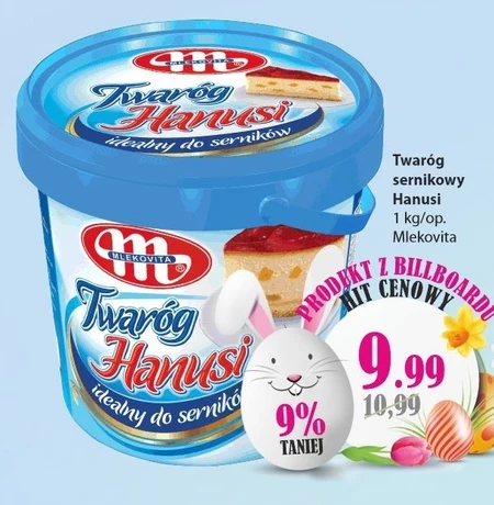 Mlekovita Twaróg Hanusi 500 g