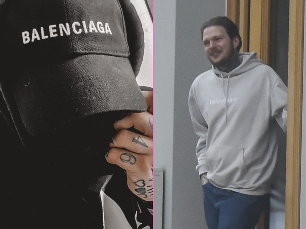 Żurnalista lubi firmę Balenciaga, choć podobno nie ma pieniędzy