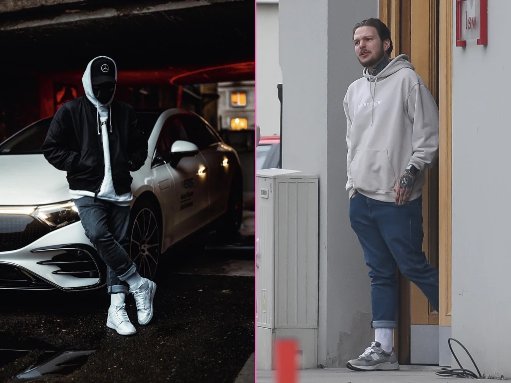 Żurnalista promuję markę Mercedes