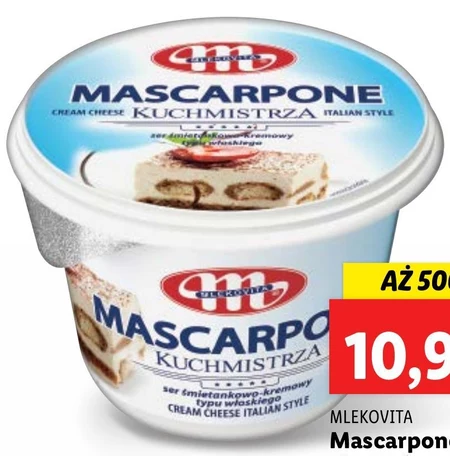 Mlekovita Ser Kuchmistrza mascarpone 500 g