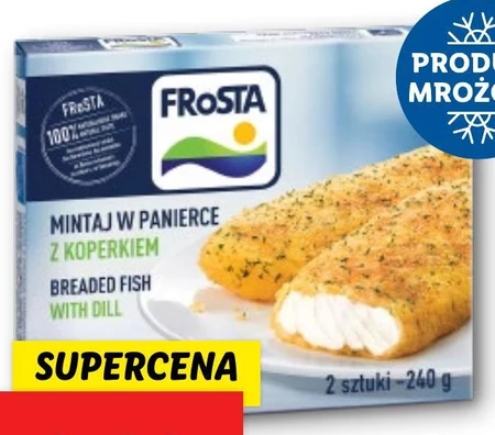 FRoSTA Mintaj w panierce z koperkiem 240 g (2 sztuki)