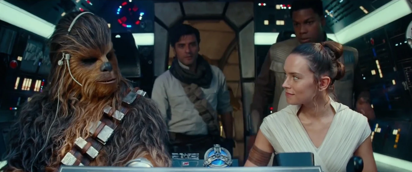 Kadr z filmu "Gwiezdne wojny: Skywalker. Odrodzenie"