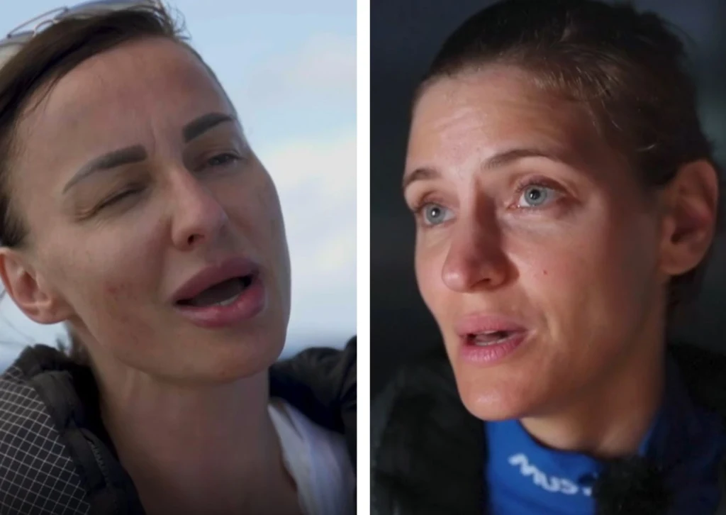 Maja Hirsch i Renata Kaczoruk w programie "Przez Atlantyk"