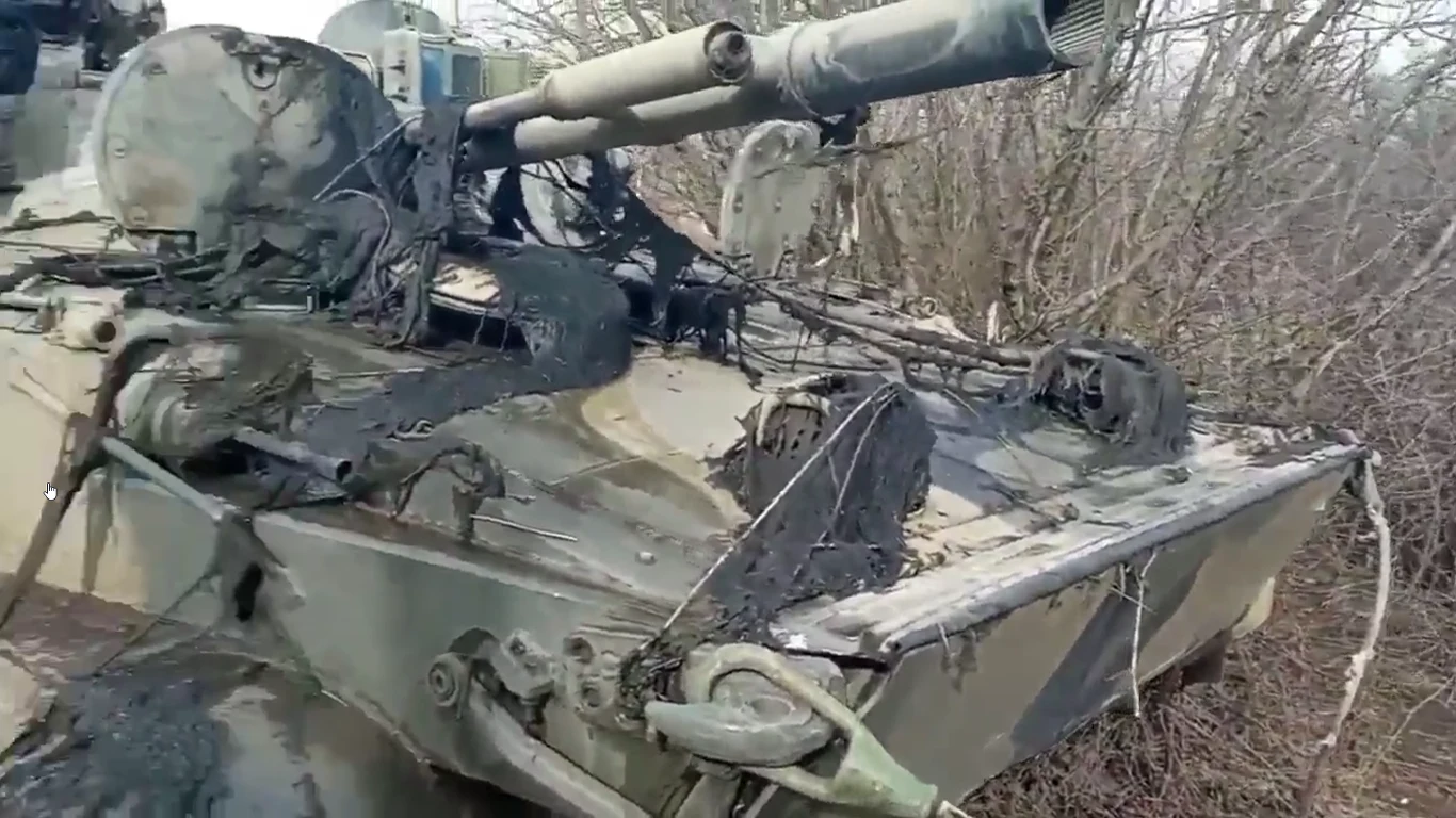 Wyłowili z rzeki bojowy wóz piechoty. Teraz BMP-3 będzie walczył w barwach Ukrainy