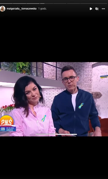 Reakcję Kasi Cichopek udostępniła na Instagramie Małgorzata Tomaszewska @malgorzata__tomaszewska/ Reakcję Kasi Cichopek udostępniła na Instagramie Małgorzata Tomaszewska @malgorzata__tomaszewska/