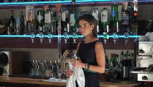 Weronika Rosati w serialu "Piąty stadion"