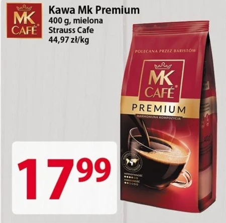 MK Café Premium Kawa palona mielona 400 g