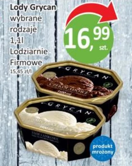 Grycan Lody malaga 1100 ml